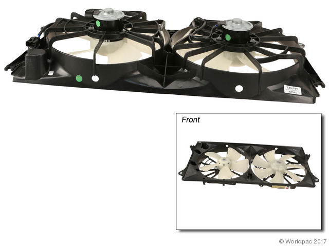 Foto de Motor del ventilador de enfriado para Ford Mustang Toyota Corolla Toyota Matrix Toyota Camry Toyota Celica Toyota MR2 Spyder Marca Dorman Nmero de Parte W0133-2185779