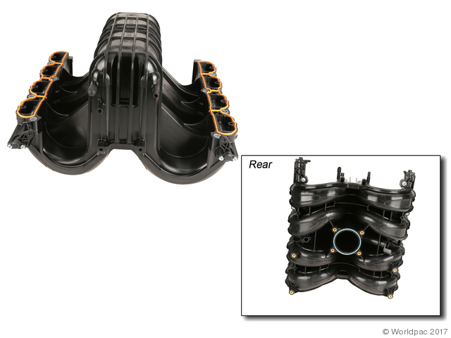 Foto de M�ltiple de Admisi�n del Motor para Ford F-150 Ford Expedition Ford F-250 Super Duty Ford F-350 Super Duty Lincoln Navigator Lincoln Mark LT Marca Dorman Parte #W0133-2189684