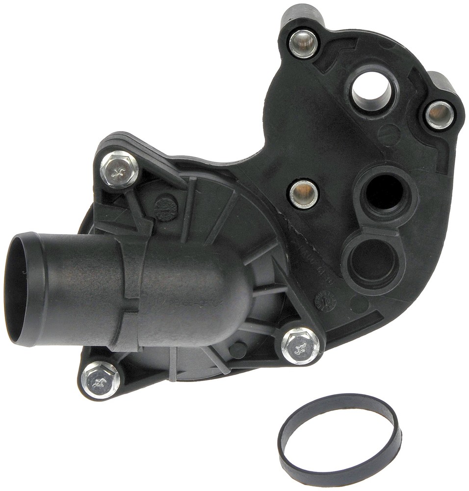 Foto de Conjunto de Carcasa del Termostato del Refrigerante para Ford Explorer 2002 2003 2004 2005 Mercury Mountaineer 2002 2003 2004 2005 Marca DORMAN Nmero de Parte 902-1018