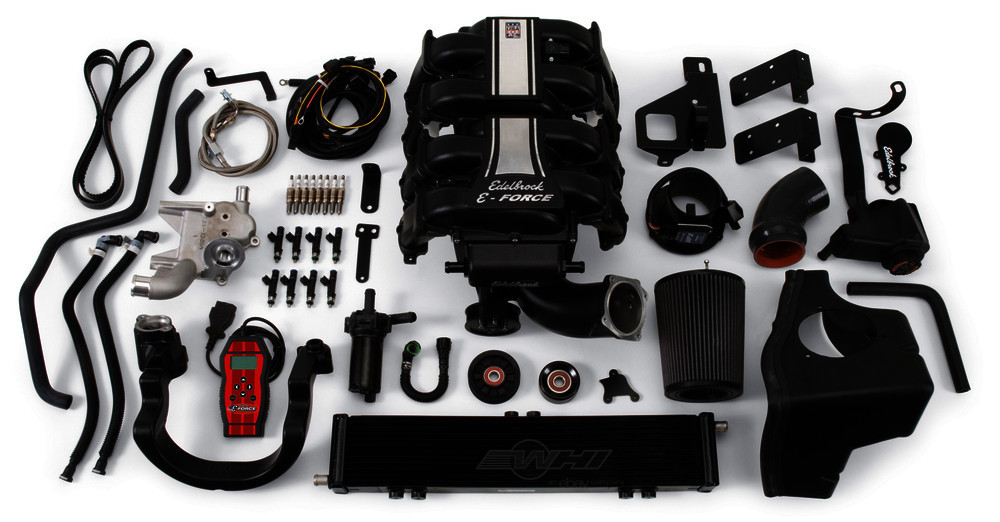 Foto de Supercargador / Supercharger E-Force Street Legal Kit para Ford F-150 2004 2005 2006 2007 2008 Marca EDELBROCK Nmero de Parte 1581