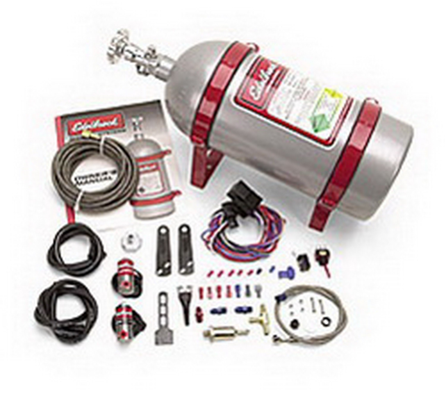 Foto de El xido nitroso Kit Sistema de Inyeccin Performer EFI Wet para Chrysler Dodge Plymouth Buick Cadillac Chevrolet Oldsmobile Pontiac Ford Lincoln... Marca EDELBROCK Parte #71008