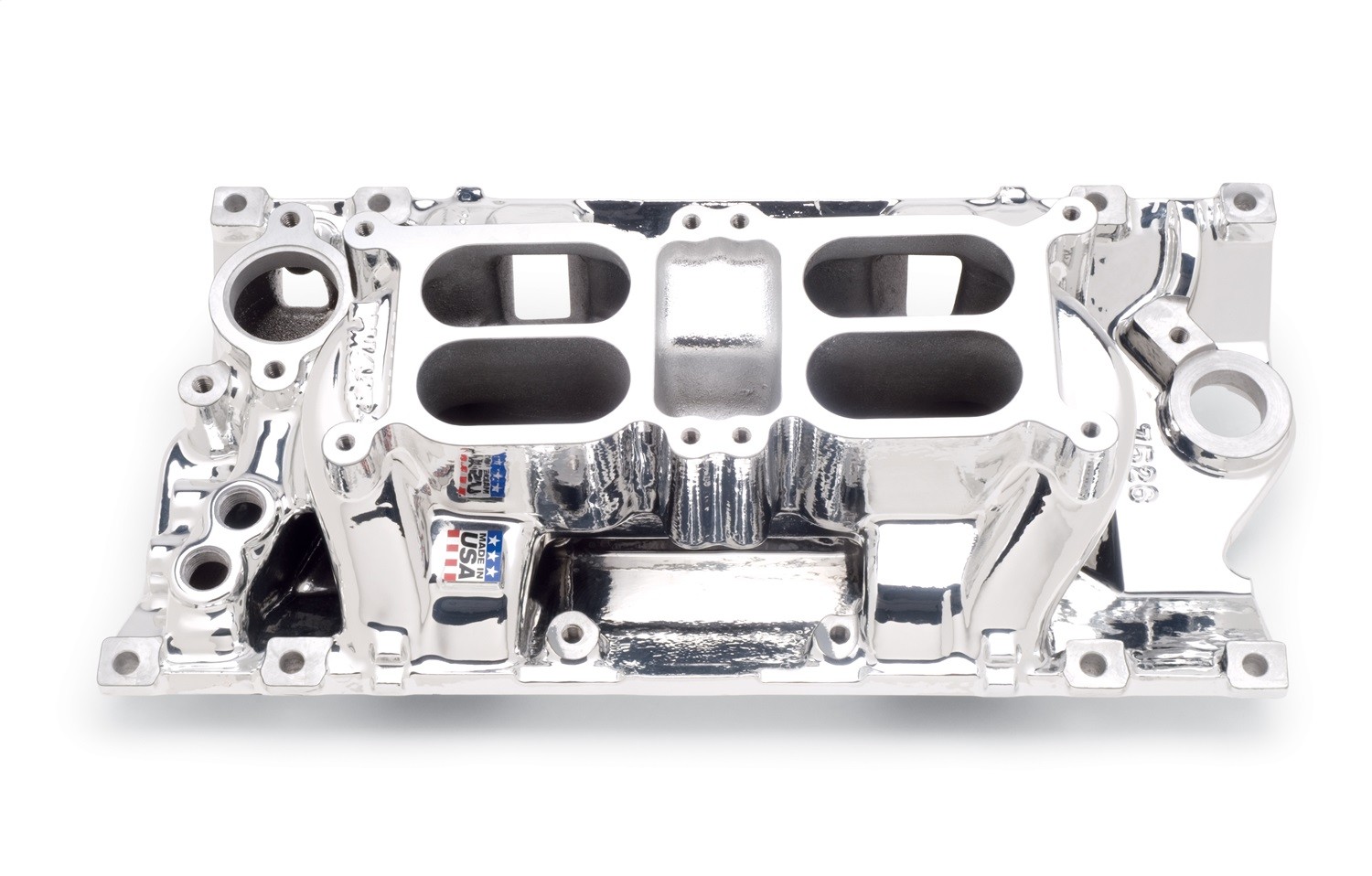 Foto de Mltiple de Admisin del Motor RPM Air-Gap 2-R para Chevrolet GMC Marca EDELBROCK Nmero de Parte 75624