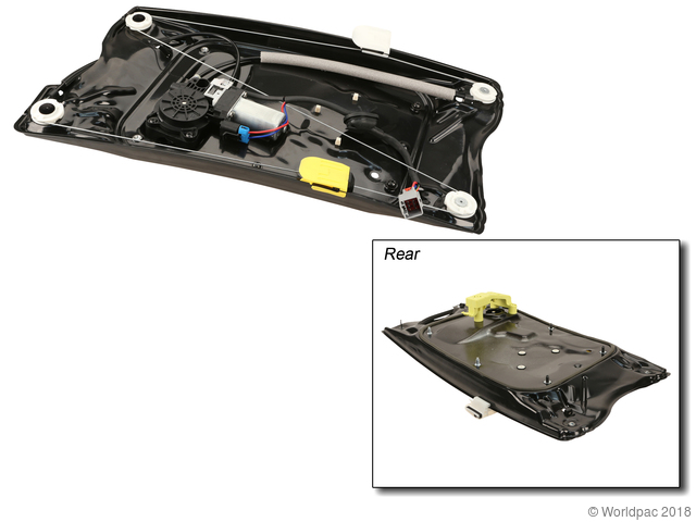 Foto de Conjunto Motor y Regulador de Vidrio Automatico para Land Rover LR2 Marca Eurospare Nmero de Parte W0133-2081073
