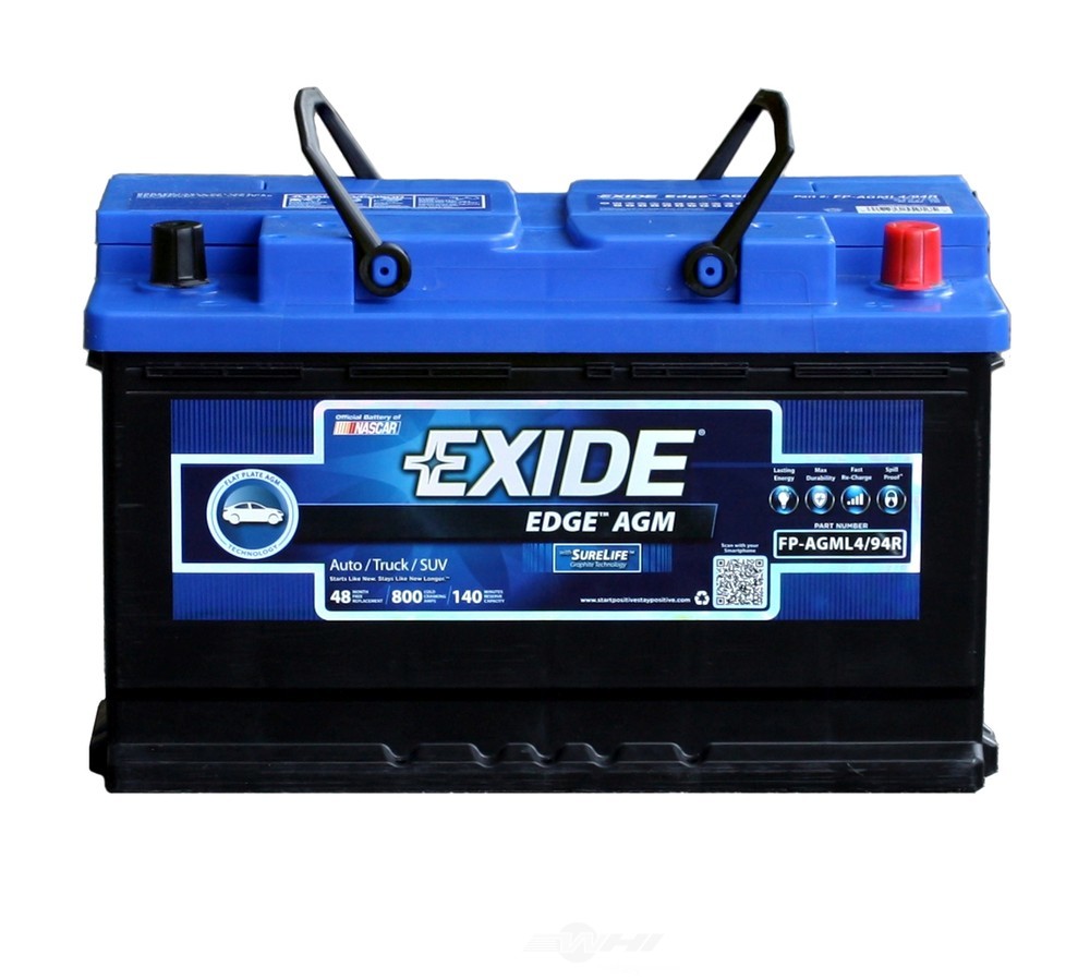 Foto de Batera Exide Edge Flat-Plate AGM - CCA: 800 para BMW 325xi 2002 Marca EXIDE BATTERIES NEW Nmero de Parte FP-AGML4/94R