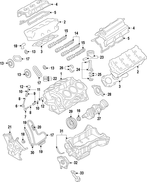 Foto de Tornillo de la culata del Motor Original para Ford Mustang 2011 2012 2013 2014 Marca FORD N�mero de Parte 7T4Z6065A