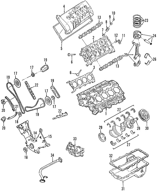 Foto de Tensor de la Cadena del Tiempo Original para Lincoln Continental Lincoln Aviator Lincoln Navigator Lincoln Blackwood Ford Mustang Marca FORD Nmero de Parte F7LZ6K254BA