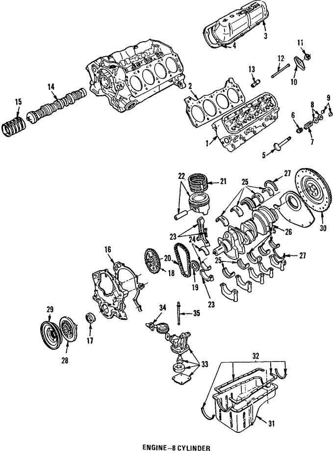 Foto de Engranaje del Cigueal Original para Ford Mercury Lincoln Marca FORD Nmero de Parte EOAZ6306A