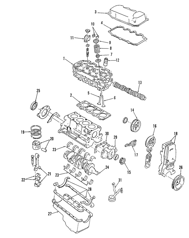 Foto de Empacadura de la culata Original para Ford Focus Ford Escort Marca FORD N�mero de Parte YS4Z6051BA