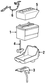 Foto de Cubierta de bater�a Original para Ford Mustang Ford Focus Ford Marca FORD N�mero de Parte AR3Z10A687A