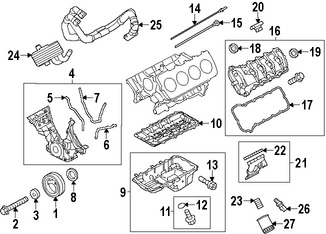 Foto de Sello Arandela Cubierta de Vlvula Original para Ford Marca FORD Nmero de Parte BR3Z6C535A