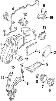 Foto de Actuador de Puerta de Entrada de Aire Original para Ford Taurus X 2008 2009 Ford Freestyle 2005 2006 2007 Marca FORD Nmero de Parte 5F9Z19E616CA