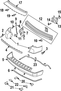 Foto de Arns para Remolque Original para Ford Taurus X 2008 Marca FORD Nmero de Parte 8A4Z15K868AA