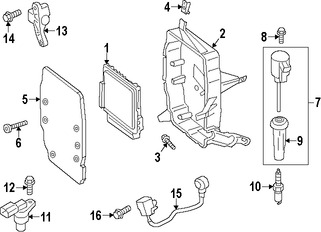 Foto de Computadora del Motor Original para Ford C-Max 2014 2015 2016 2017 Marca FORD Remanufacturado Nmero de Parte EM5Z12A650AJB