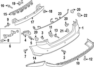 Foto de Sujetador del absorbedor de impacto de gomaespuma  Original para Ford Focus Ford C-Max Ford  Ford Escape Marca FORD Nmero de Parte W716070S300