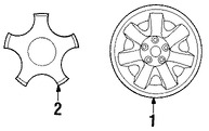 Foto de Tapon / Tapacubo / Taza de la Rueda Original para Ford Taurus Marca FORD Nmero de Parte 3F1Z1130AA