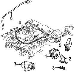 Foto de Mdulo de Control de Crucero Original para Lincoln Ford Mercury Marca FORD Nmero de Parte E9AZ9D843B