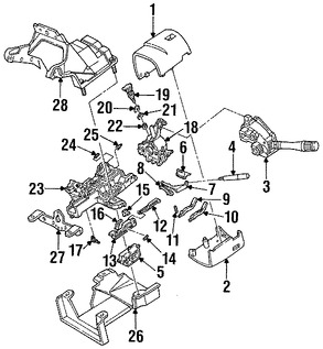 Foto de Interruptor de encendido Original para Ford  Lincoln Mercury Marca FORD Nmero de Parte F4DZ11572B