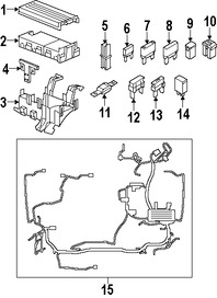 Foto de Interruptor de Circuito Original para Mercury Ford Lincoln Marca FORD Nmero de Parte XR8Z14526B