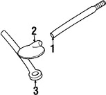 Foto de Base de Antena de Radio Original para Ford Focus Mercury Cougar Marca FORD N�mero de Parte XS8Z18919AA