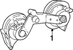 Foto de Claxon / Corneta / Bocina / Pito Original para Ford Focus Mercury Cougar Marca FORD N�mero de Parte F8RZ13832AB