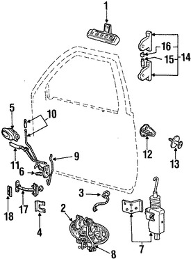 Foto de Varilla de Operaci Original para Ford Taurus Mercury Sable Marca FORD Nmero de Parte F6DZ5422152A