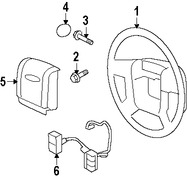 Foto de Interruptor Control de Crucero Original para Ford F-150 Lincoln Mark LT Marca FORD Nmero de Parte 4L3Z9C888AAJ