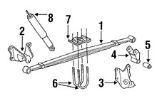 Foto de Buje para Hojas de Muelle Original para Ford Marca FORD Nmero de Parte F2UZ5781C