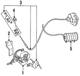 Foto de Mdulo de Control de Crucero Original para Ford  Lincoln Marca FORD Nmero de Parte F8UZ9C735AA