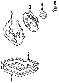 Foto de Plato Flexible Transmisin Automt Original para Ford Ranger Marca FORD Nmero de Parte 1L5Z6375CA