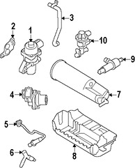 Foto de Sensor de posici�n de la mariposa del acelerador Original para Ford Ranger Ford Focus Mercury Mariner Marca FORD N�mero de Parte YS4Z9B989BB