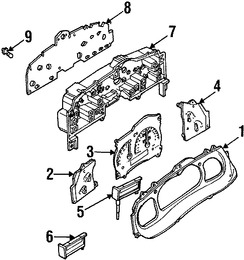 Foto de Bombilla de Panel de Instrumentos Original para Ford Ranger 2001 2002 2003 1998 1999 2000 Marca FORD Nmero de Parte E6DZ13B765B