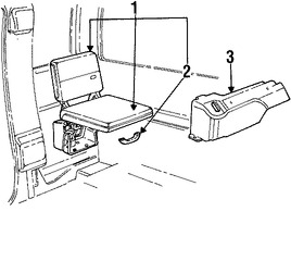 Foto de Asiento Original para Ford Ranger Marca FORD Nmero de Parte 4L5Z1360026AAB