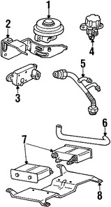 Foto de Vlvula EGR Original para Ford Explorer Ford Ranger Ford Windstar Marca FORD Nmero de Parte F37Z9D475C