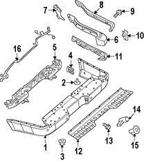 Foto de Arns para Remolque Original para Ford Explorer Sport Trac 2007 2008 2009 2010 Marca FORD Nmero de Parte 7A2Z15K868AA