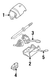 Foto de Interruptor Combinado Original para Ford  Lincoln Marca FORD N�mero de Parte YL3Z13K359ABA