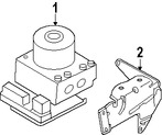 Foto de Conjunto hidrulico de frenos ABS Original para Mercury Mariner 2006 2007 Ford Escape 2005 2006 2007 Marca FORD Remanufacturado Nmero de Parte 7M6Z2C286B