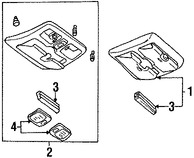 Foto de Consola Central Original para Ford Escape Mercury Mariner Marca FORD Nmero de Parte 3L8Z78519A70BAA