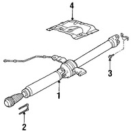 Foto de Soporte Central de Eje Propulsor Original para Ford Escape Mercury Mariner Marca FORD N�mero de Parte YL8Z4A499AA