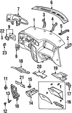 Foto de Perilla de Control de Calefaccin Original para Ford Windstar 1999 2000 2001 2002 2003 Marca FORD Nmero de Parte XF2Z18519AA