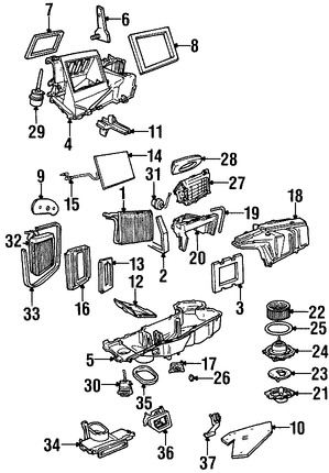 Foto de Ducto de Aire del Panel de Instrumentos Original para Ford Expedition Lincoln Navigator Lincoln Blackwood Marca FORD Nmero de Parte F75Z19B737AA