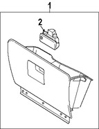 Foto de Guantera Original para Mercury  Ford Freestar Marca FORD N�mero de Parte 3F2Z1706024AAA