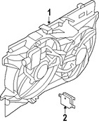 Foto de Relay Motor de ventilador refrigeracin del motor Original para Lincoln MKX Ford Edge Marca FORD Nmero de Parte 7T4Z8B658A