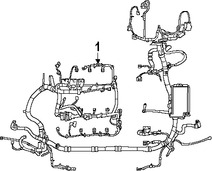 Foto de Arns de Cables del Motor Original para Lincoln MKX 2008 Marca FORD Nmero de Parte 8A1Z14290HA