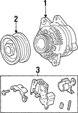 Foto de Alternador Original para Ford  Mercury Marca FORD Remanufacturado Nmero de Parte F6PZ10346LARM2