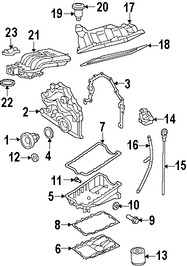 Foto de Varilla de Nivel de Aceite Original para Mercury Mountaineer Ford Explorer Ford Mustang Ford Explorer Sport Trac Ford Ranger Marca FORD N�mero de Parte 5R3Z6750AA