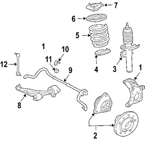 Foto de Muelle Helicoidal Original para Ford Freestar Mercury Marca FORD N�mero de Parte 4F2Z5310BA