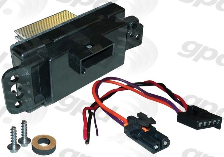 Foto de Resistencia Motor de Ventilador Aire / Calefaccion HVAC para Buick Chevrolet GMC Cadillac Isuzu Oldsmobile Marca GLOBAL PARTS Nmero de Parte #1711975