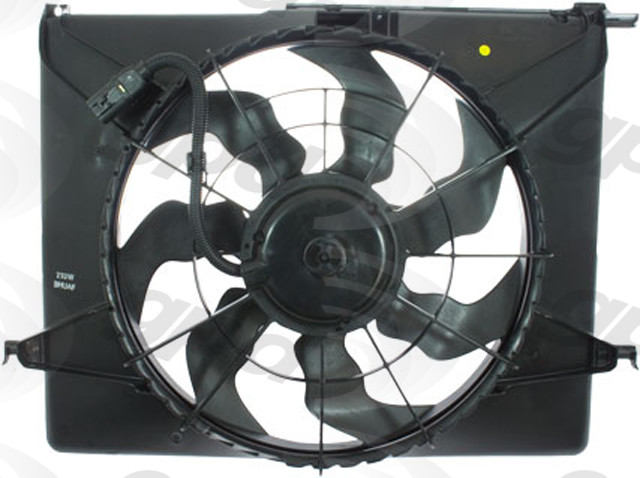 Foto de Montura de ventilador de enfriado de motor para Hyundai Sonata 2006 2007 2008 2009 Marca GLOBAL PARTS Nmero de Parte 2811584