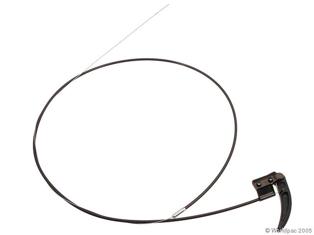 Foto de Cable de Liberacin del Cap para Audi Coupe Audi Quattro Audi 4000 Audi 4000 Quattro Marca Gemo Nmero de Parte W0133-1638083