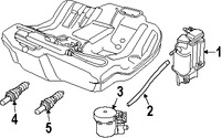 Foto de Solenoide de Purga del Canister Original para Saab 9-3 Marca GM Nmero de Parte 25932571